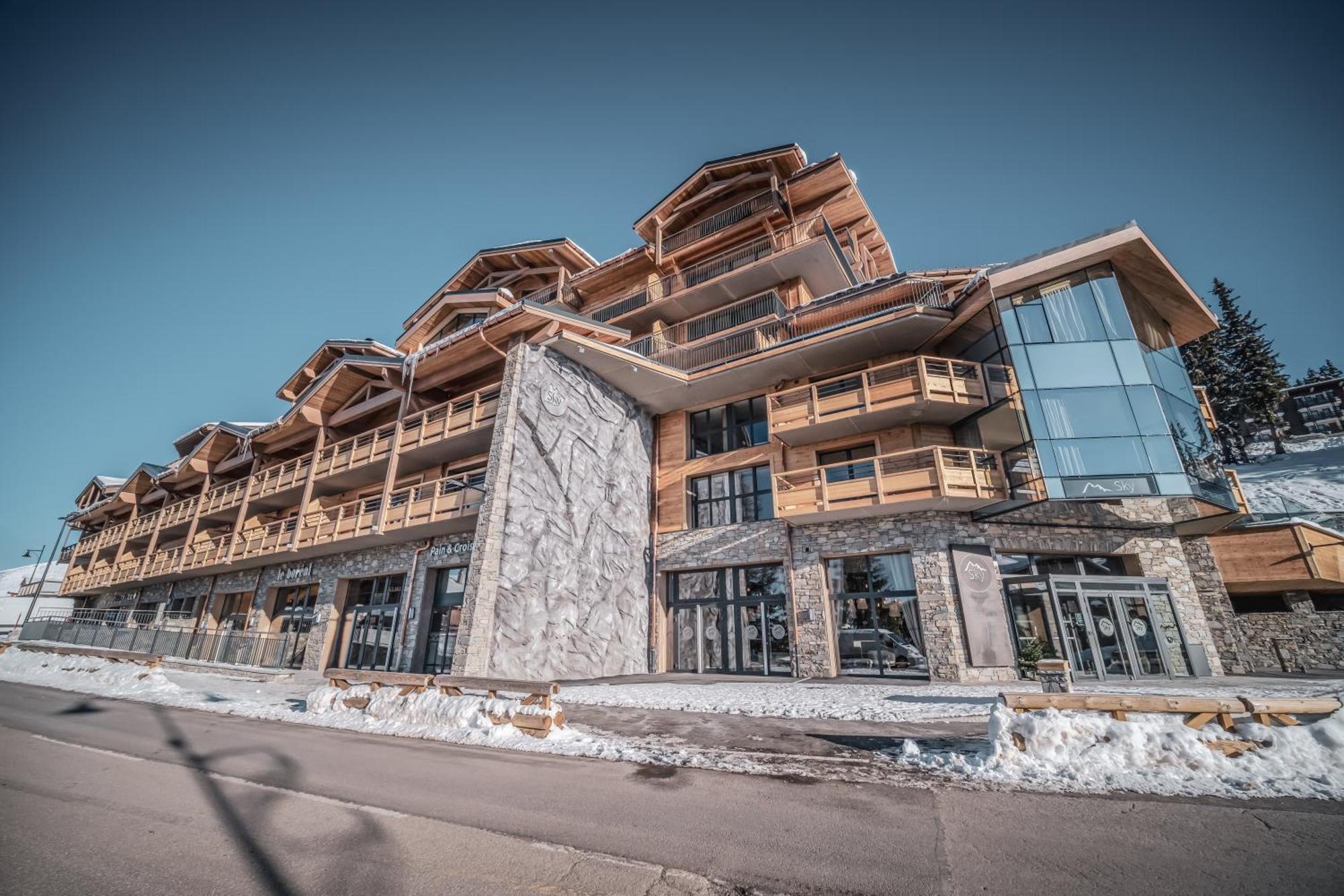 Aparthotel Sky La Rosière La Rosiere  Esterno foto